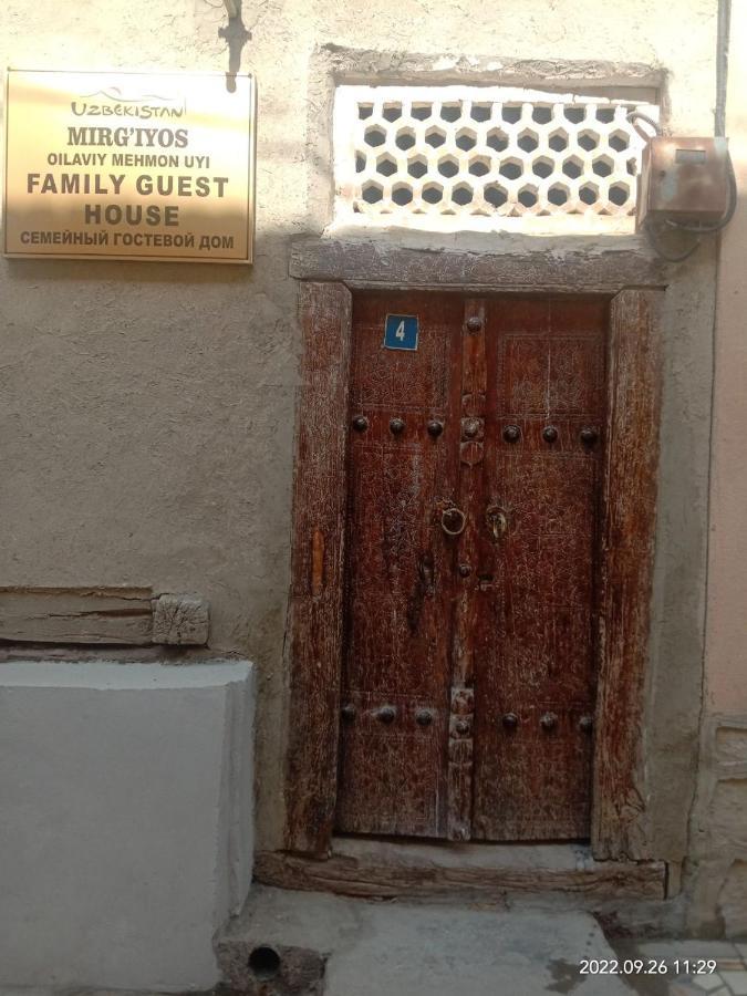 In Center Of Bukhara Family Guest House Mirg'Iyos Dış mekan fotoğraf
