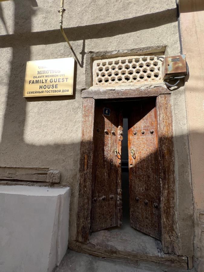 In Center Of Bukhara Family Guest House Mirg'Iyos Dış mekan fotoğraf